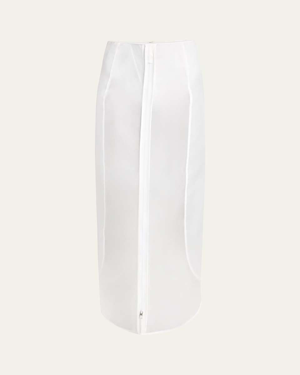 Long Organza Skirt